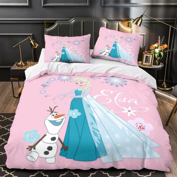 Frozen Bedding Sets Elsa Printing Duvet Cover