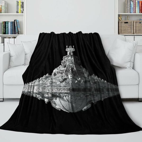 Imperial Star Destroyer Blanket Printing Flannel Throw