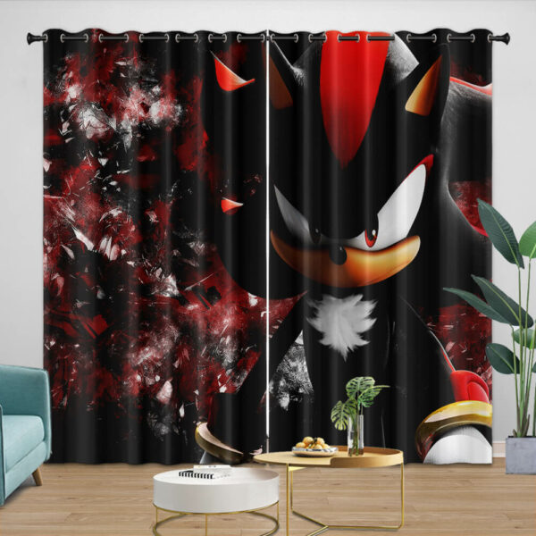Sonic Curtains Blackout Window Drapes Pattern #3