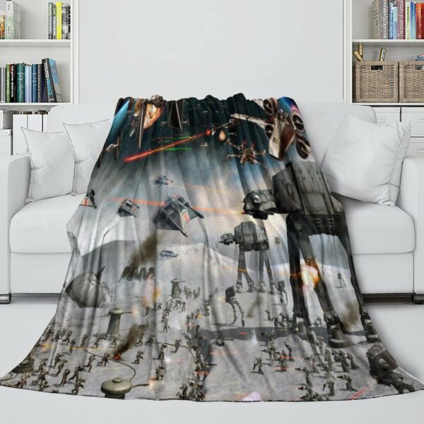 Star Wars Blanket Printing Flannel Throw Pattern #2