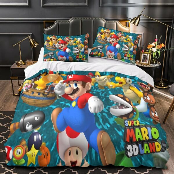 Super Mario Bedding Sets Printing Duvet Cover