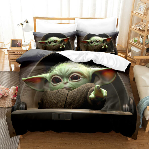 Yoda Baby Bedding Sets Printing Duvet Cover